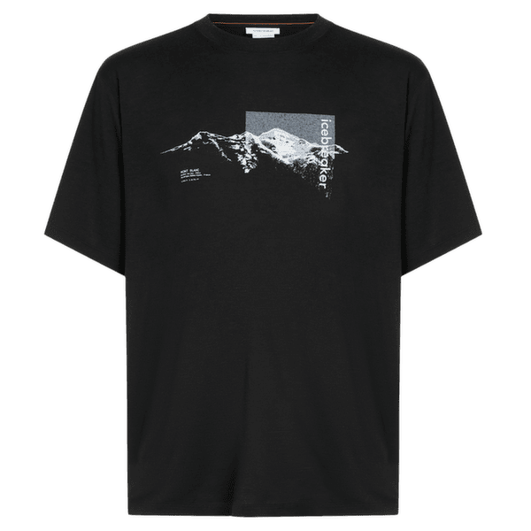 Tričko krátky rukáv Icebreaker Merino 150 Tech Lite SS Tee Pure Altitude Men BLACK