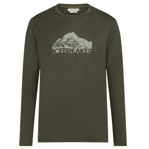 Tričko dlhý rukáv Icebreaker Merino 150 Tech Lite LS Tee Aoraki Explorer Men DK LODEN