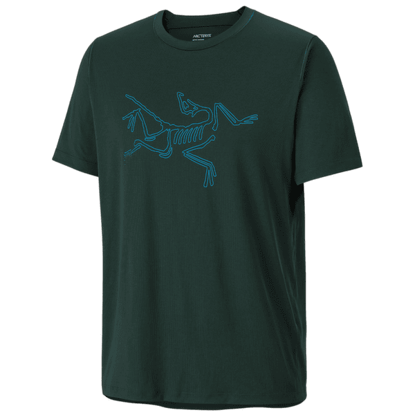 Tričko krátky rukáv Arcteryx Cormac Logo SS Men Dark Jade / Aqua