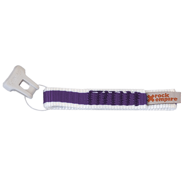 Expresná slučka Rock Empire Express sling PA 16mm/11cm bílo-purpurová