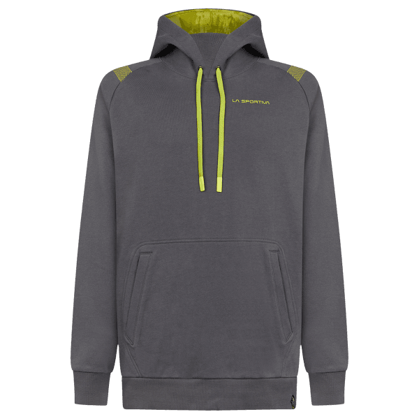 Mikina La Sportiva Rockfire Hoody Men Carbon/Kiwi