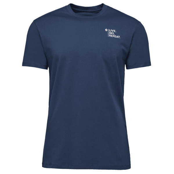 Tričko krátky rukáv Black Diamond Ski Mountaineering Tee Men Ink Blue