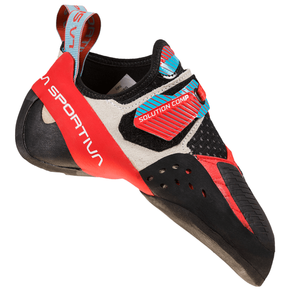Lezečky La Sportiva Solution Comp Women Hibiscus/Malibu Blue
