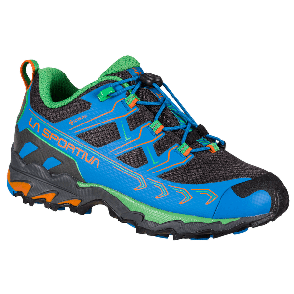 Topánky La Sportiva Ultra Raptor II JR Gtx Electric Blue/Flame