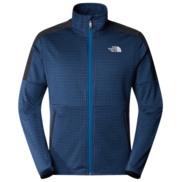 Mikina The North Face MIDDLE ROCK FZ FLEECE Men SHADY BLUE/ASPHALT GREY