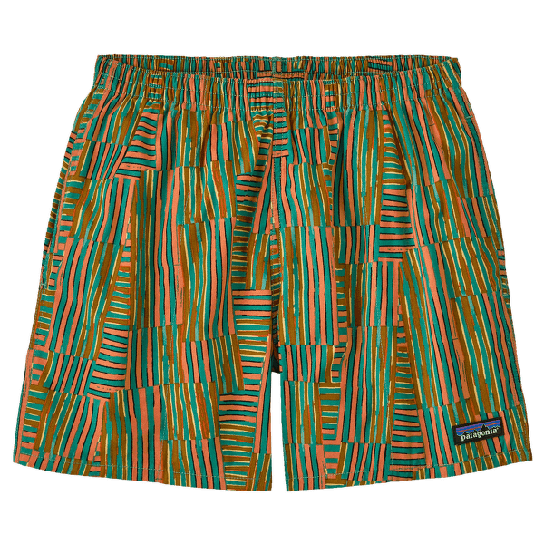 Kraťasy Patagonia Funhoggers Shorts Women Quilty Fitz: Heartleaf Green