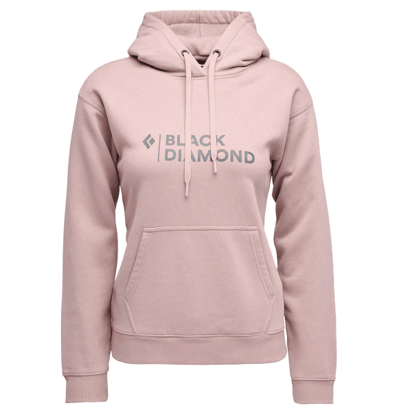 Mikina Black Diamond Mini Stacked Pullover Hoody Women Pale Mauve