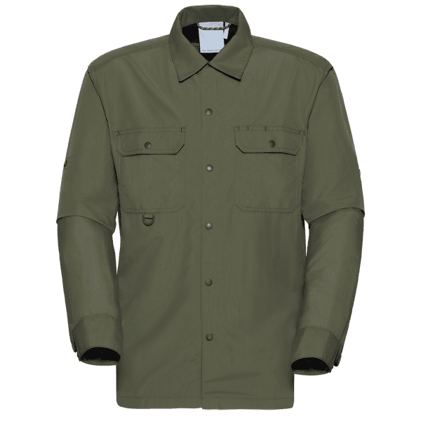 Košeľa dlhý rukáv Mammut Highland Longsleeve Shirt Men 40284 dark marsh