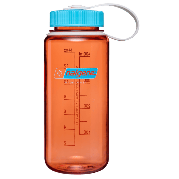Fľaša Nalgene Wide-Mouth 500 mL Sustain Flame w/Blue Atoll
