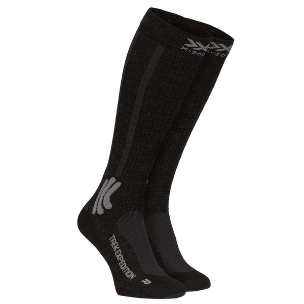 Ponožky X-Bionic X-SOCKS® TREK EXPEDITION Opal Black/Dolomite Grey Melange