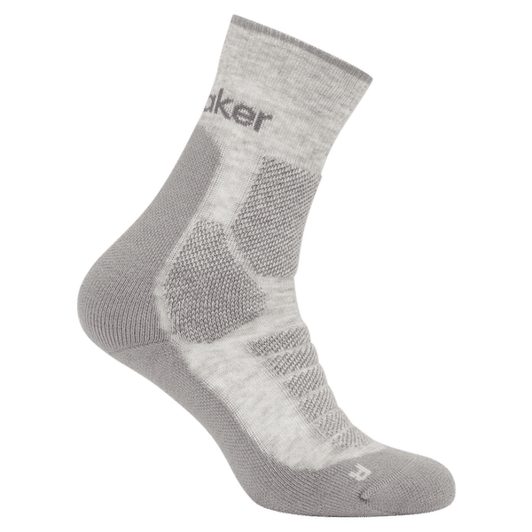 Ponožky Icebreaker Merino Hike+ Heavy Crew Women BLIZZARD HTHR/ALLOY