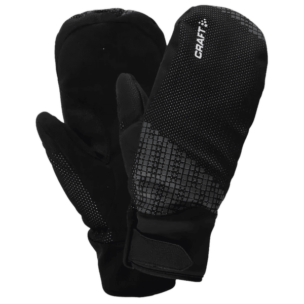 Rukavice Craft VASA MITTEN 999900 Black/White