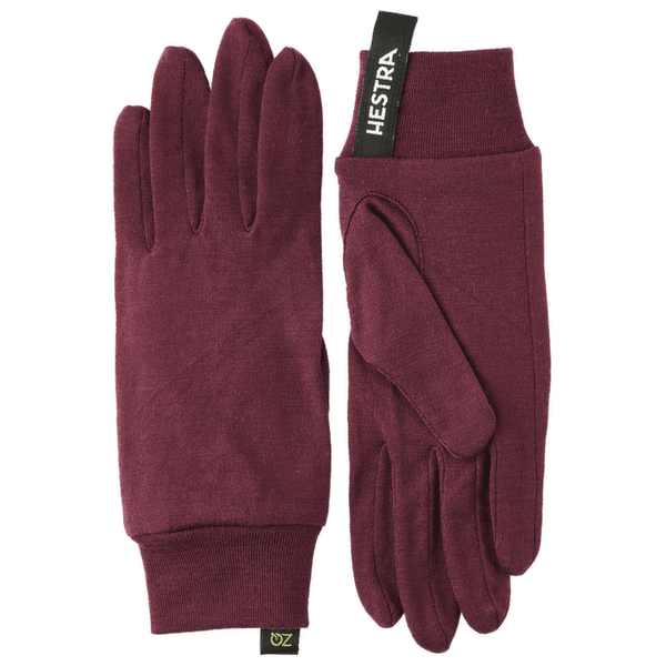 Vložka Hestra Merino Wool Liner Active Bordeaux