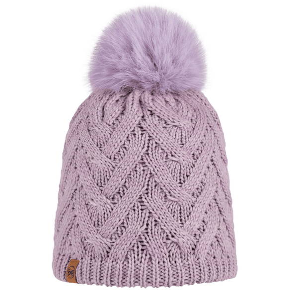Čiapka Buff KNITTED & FLEECE BAND HAT CARYN CARYN LILAC ICE