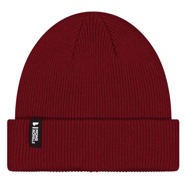 Čiapka Mons Royale Chunky Logger Beanie Cherry