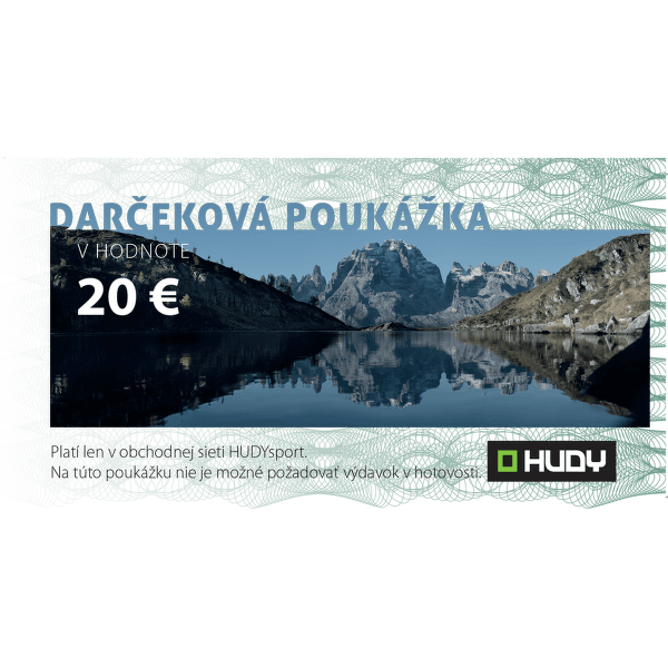 HUDY Darčeková poukážka 20 €