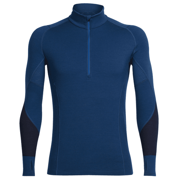 Mikina Icebreaker Winter Zone LS Half Zip Men (103319) Largo/Midnight Navy/Cadet