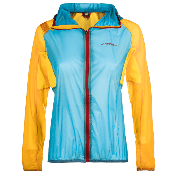 Bunda La Sportiva Briza Windbreaker Jacket Women Malibu Blue/Yellow