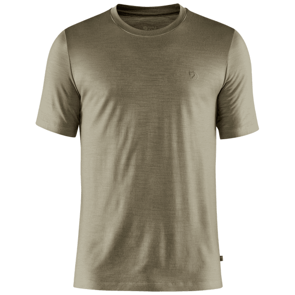 Tričko krátky rukáv Fjällräven Abisko Wool SS Men Light Olive