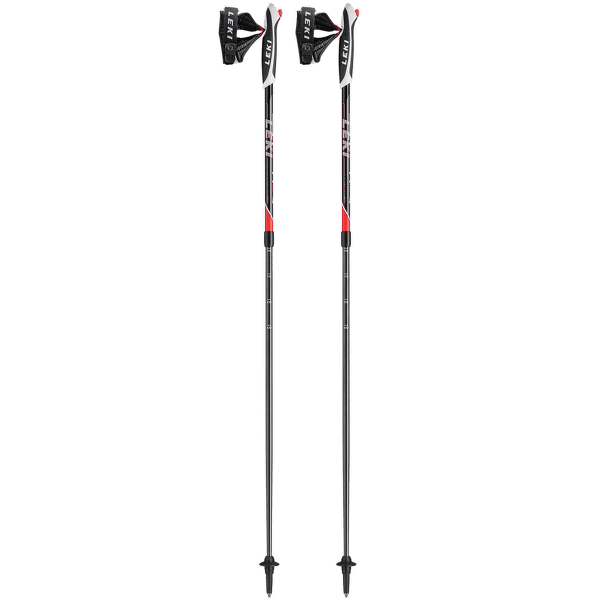 Palice Leki Spin (65026161) black-neonred-darkanthracite-white