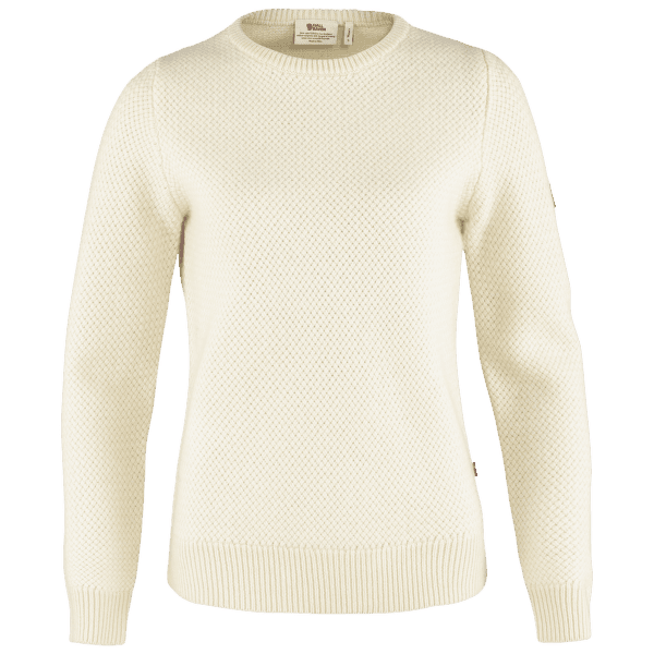 Sveter Fjällräven Övik Structure Sweater Women Chalk White