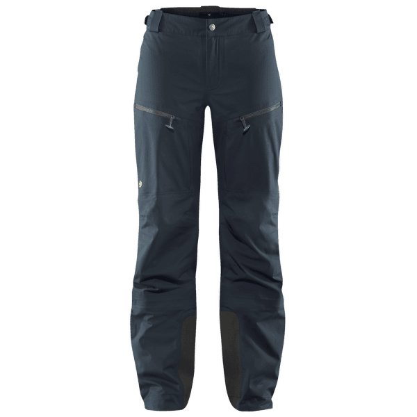Nohavice Fjällräven Bergtagen Eco-Shell Trousers Women Mountain Blue