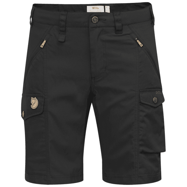 Kraťasy Fjällräven Nikka Shorts Curved Women Black