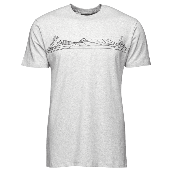 Tričko krátky rukáv Black Diamond Desert Lines Tee Men Nickel Heather