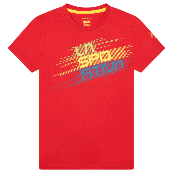 Tričko krátky rukáv La Sportiva STRIPE EVO T-SHIRT Kid´s Goji