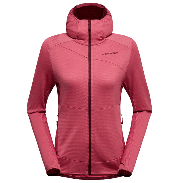 Mikina La Sportiva AEQUILIBRIUM THERMAL HOODY Women Rosebay/Redwood