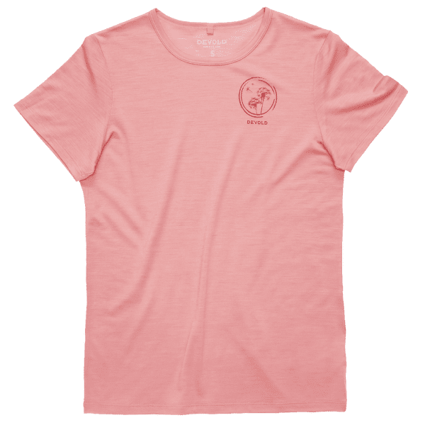 Tričko krátky rukáv Devold Active Spring Tee Women 070A APRICOT