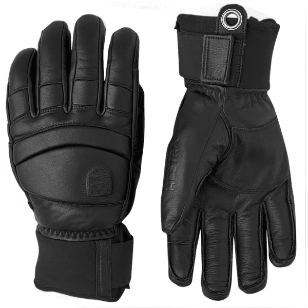 Rukavice Hestra Fall Line - 5 finger Svart/Svart