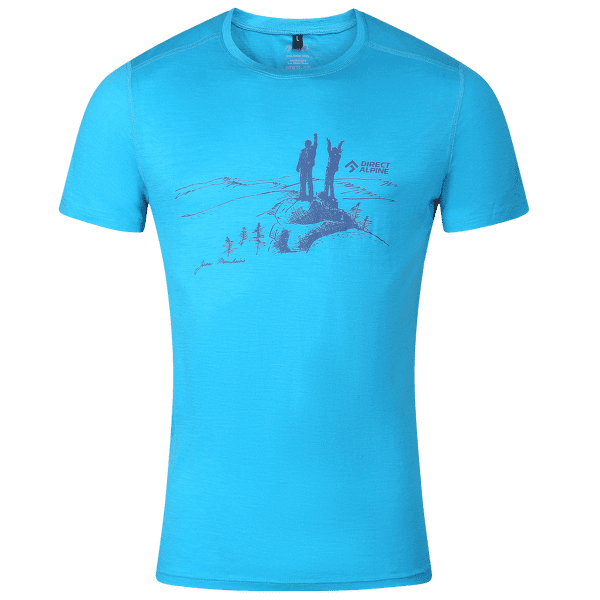 Tričko krátky rukáv Direct Alpine Furry 3.0 ocean (Jizera Mountains)