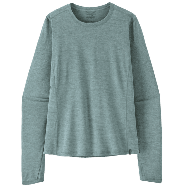 Tričko dlhý rukáv Patagonia Long-Sleeved Cap Cool Sun Shirt Women Nouveau Green - Blue Sage X-Dye