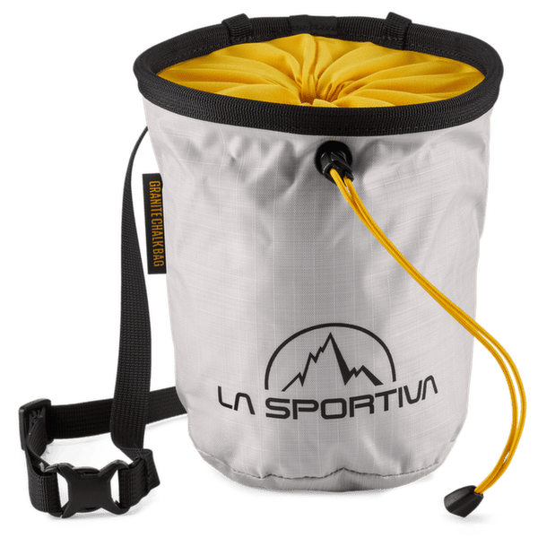 Vrecko La Sportiva Granite Chalk Bag Chalk / Black