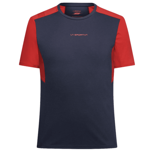 Tričko krátky rukáv La Sportiva RIDGE T-SHIRT Men Night Sky/Mountain Red