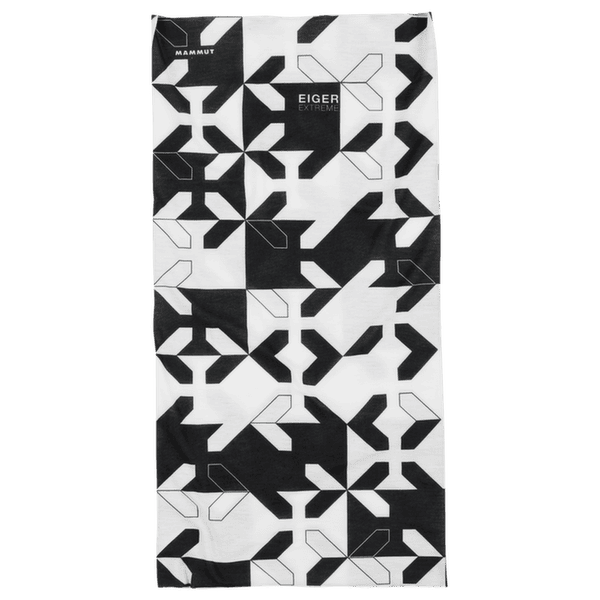 Nákrčník Mammut Mammut Neck Gaiter Eiger black-white 0047