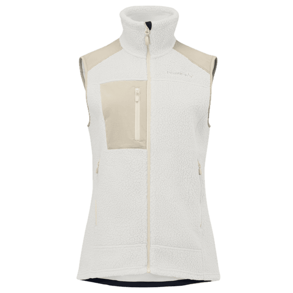 Vesta Norrona trollveggen warm3 Vest Women Whisper White/Oatmeal