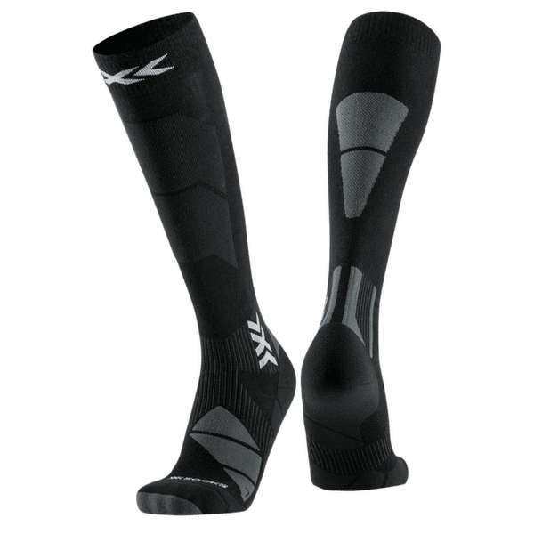 Podkolienky X-Bionic X-SOCKS® SKI PERFORM MERINO OTC X Black/Grey