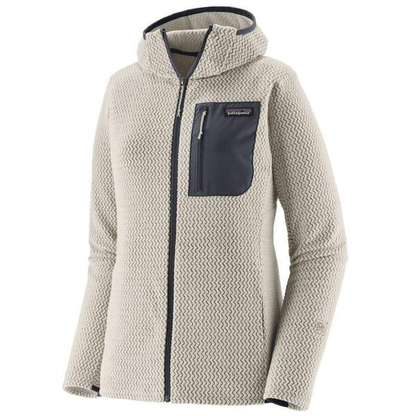 Mikina Patagonia R1 Air Full-Zip Hoody Women Birch White