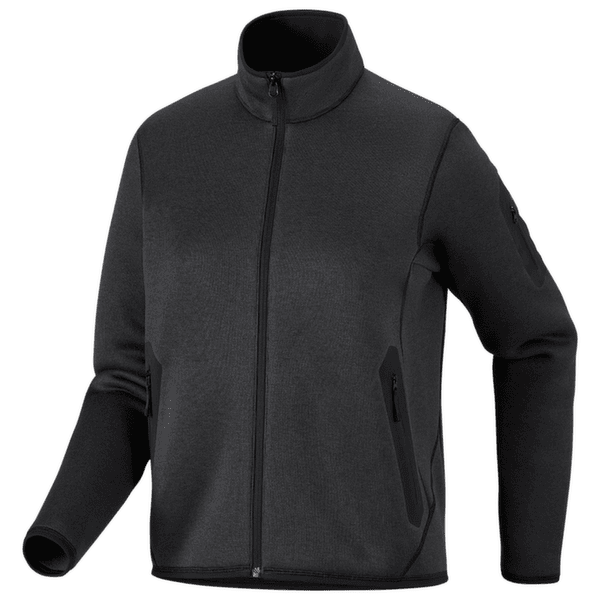 Pulóver Arcteryx Covert Cardigan Women Black Heather