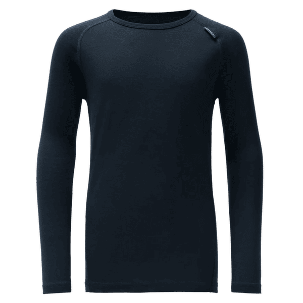 Tričko dlhý rukáv Devold Breeze Merino Shirt JR 284A INK
