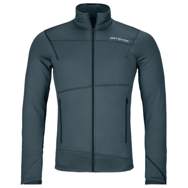 Mikina Ortovox FLEECE LIGHT JACKET MEN 87801 dark arctic grey