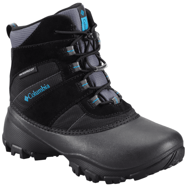 Topánky Columbia Rope Tow III Boy Black