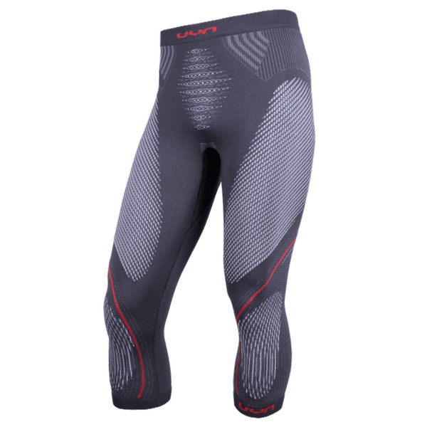 Legíny 3/4 UYN Evolutyon UW Pants Medium Men Charcoal/White/Red