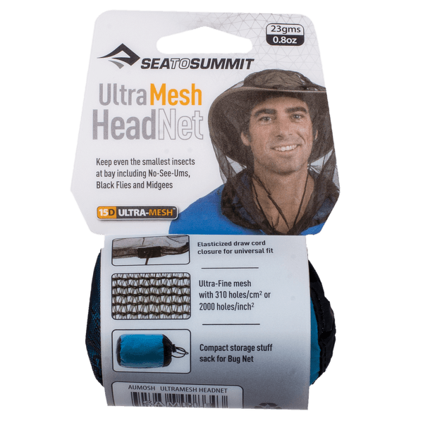 Moskytiéra Sea to Summit Ultra-Fine Mesh Headnet Black