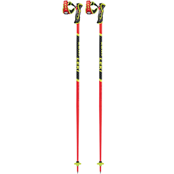 Palice Leki WCR SL 3D fluorescent red-black-neonyellow