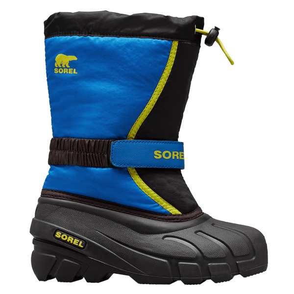 Topánky Sorel Youth Flurry (1855252) Black, Super Blue 014