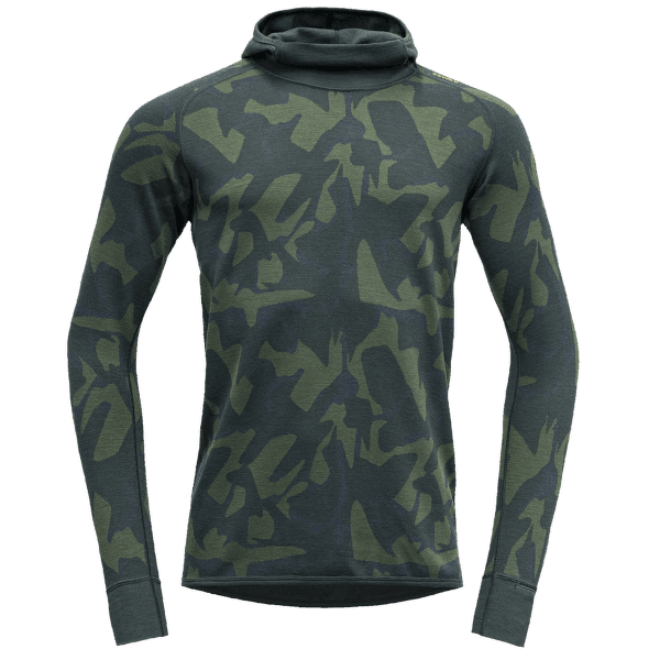 Tričko dlhý rukáv Devold Kvitegga Hoodie Men 427A WOODS