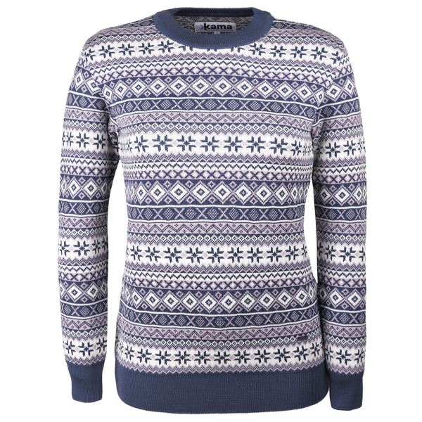 Sveter Kama Merino sweater Kama 5024 light blue